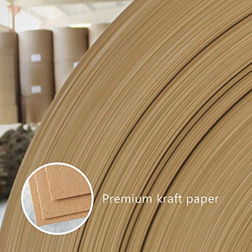 FRIDAY NIGHT Brown Craft Paper Bag with handled Craft Treat Bags 8.5 * 5.5 * 2.5 Inch for Wedding Party Business (50pcs