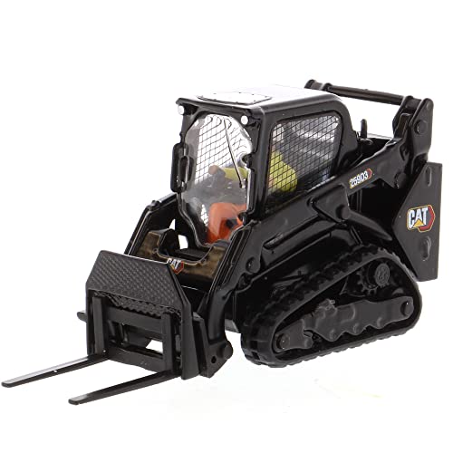 1:50 Caterpillar 259D3 Compact Track Loader with Special Black Paint - Diecast Masters - High Line Series - 85677BK