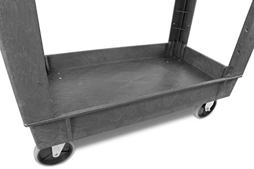 WEN 73009 500-Pound Capacity 40 by 17-Inch Two-Shelf Service Utility Cart