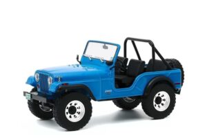 greenlight artisan collection 1972 for jeep cj-5 1/18 diecast truck pre-built model