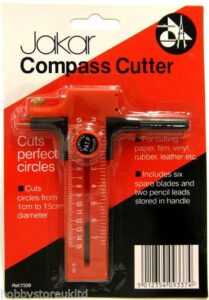 jakar compass circle cutter cuts perfect circles for paper vinyl rubber leather