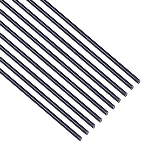 Hobbypark Φ1.2mm x L120mm Steel Z Style Pull / Push Rods Parts for RC Airplane Plane Boat Replacement (Pack of 10)