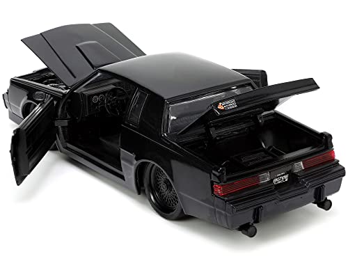 1987 Grand National Black Metallic Blackbird Bigtime Muscle Series 1/24 Diecast Model Car by Jada 34199