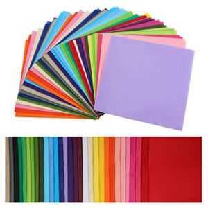 packanewly 150 sheets (20″ x 20″) bulk tissue paper 30 assorted colors gift wrapping paper for diy craft art pom poms packing and decorations