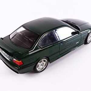 Solido S1803907 1:18 1995 BMW E36 Coupe M3 GT-British Racing Green Porsche Collectible Miniature car