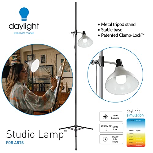 Daylight U31375 Artist Studio Lamp and Stand