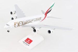 daron skymarks emirates a380 1/200 w/gear 50th anniversary skr1034