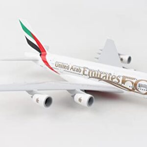 Daron SkyMarks Emirates A380 1/200 w/Gear 50th Anniversary SKR1034