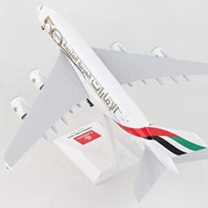 Daron SkyMarks Emirates A380 1/200 w/Gear 50th Anniversary SKR1034