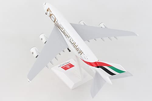 Daron SkyMarks Emirates A380 1/200 w/Gear 50th Anniversary SKR1034