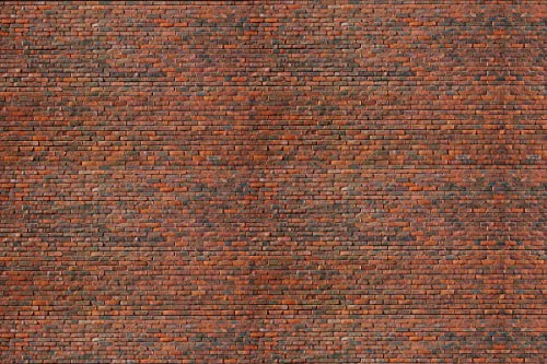 Self-Adhesive Brick Paper Scale Scenery Strips (1:43 O Scale 10 Count)
