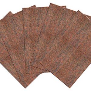 Self-Adhesive Brick Paper Scale Scenery Strips (1:43 O Scale 10 Count)