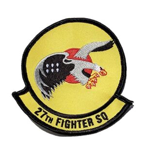 27th fighter squadron patch – sew on