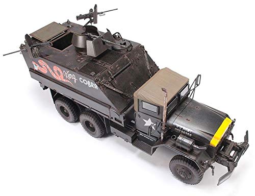 AFV Club FV35323 1/35 US Army Ganttrucks King Cobra M54+M113 Plastic Model / AFV35323 1:35 AFV Club US Army Gun Truck King Cobra Vietnam War [Model Building KIT]