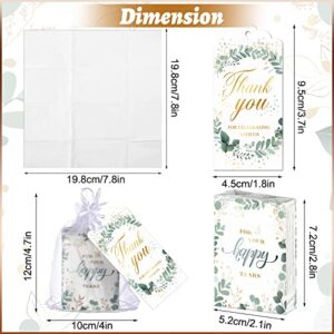 100 Packs Wedding Tissues Happy Tears Tissue Packs for Wedding Guests Wedding Favors Facial Tissues Travel Size with 100 Thank You Cards and 100 Organza Bags for Wedding Welcome Bag Stuffers