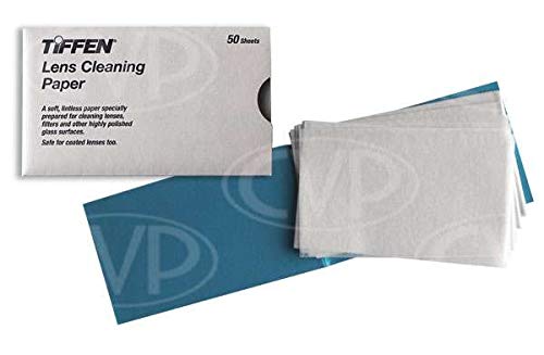 Tiffen Lens Cleaning Paper Tissue Pack Of 50 Sheets