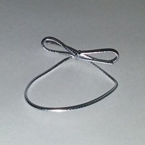 Stretch Loops - 6", Silver - Pack of 50