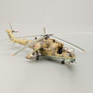 Mil Mi 24 Hind D/E Russian Helicopter Model Kit Scale 1:72 - Attack Gunship Mi24 Crocodile Building Kits 1/72 Assembly Instructions in Russian Language