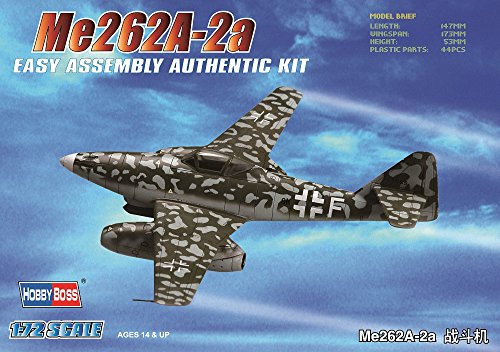 Hobby Boss Me 262A-2a Easy Assembly Kit Airplane Model Building Kit