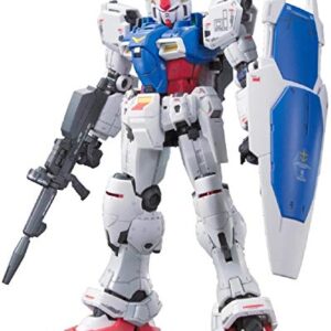 Bandai Hobby Real Grade #12 Gundam GP01 Zephyranthes Action Figure Model Kit, 1/144 Scale