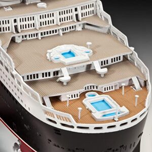 Revell RV05231 1:700-Queen Mary 2, Unpainted