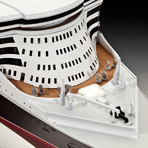 Revell RV05231 1:700-Queen Mary 2, Unpainted