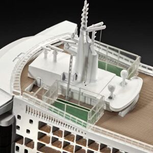 Revell RV05231 1:700-Queen Mary 2, Unpainted