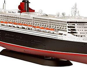 Revell RV05231 1:700-Queen Mary 2, Unpainted