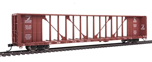 Walthers 4853 72' Centerbeam Flatcar with Standard Beam - Ready to Run -- Southern #601086