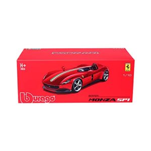 Bburago B18-16909 1:18 Ferrari Signature Monza SP-1, Assorted Designs and Colours