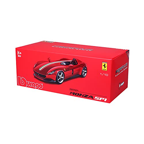 Bburago B18-16909 1:18 Ferrari Signature Monza SP-1, Assorted Designs and Colours