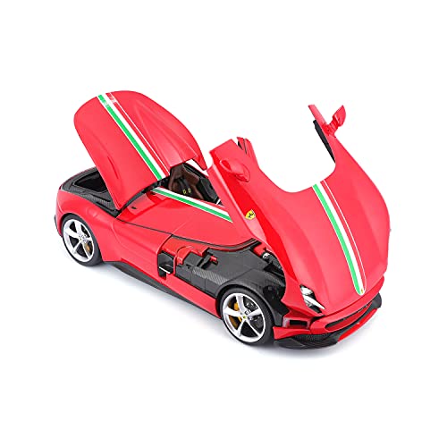 Bburago B18-16909 1:18 Ferrari Signature Monza SP-1, Assorted Designs and Colours