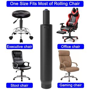 AAGUT 5'' Stroke Office Chair Gas Lift Cylinder Replacement,Pneumatic Shock Heavy Duty (450 lbs) Office Chair Parts & Universal Size, Class 4 Hydraulic Piston, Black