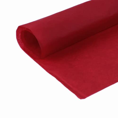 MORANTI Red Black Bulk Tissue Gift Wrapping Paper 30 Sheets 19.7 Inch x 27.5 Inch, Suitable for Gift Bags, Gift Box Packaging, Holidays, DIY Fringe Shred Filled Confetti, Party Decorations