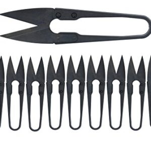 Golden Eagle Double Sharp Quick-Clip Lightweight Thread Clippers Trimming Scissors & Thread Snips (12pc Lightweight)