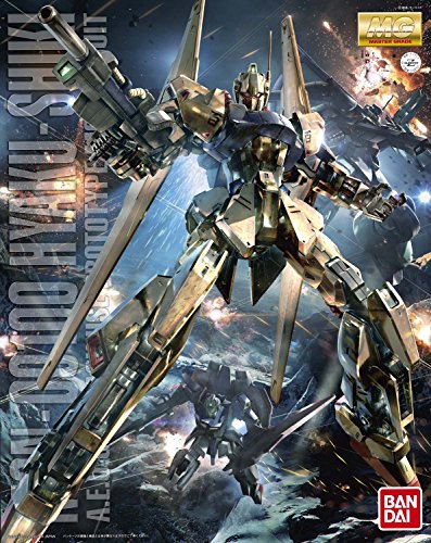 Bandai Hobby MG 1/100 Hyaku-Shiki Version 2.0 "Zeta Gundam Model Kit, Black