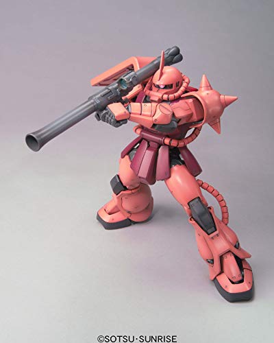 MG Mobile Suit Gundam MS-06S Char Exclusive Zaku Ver. 2.0, 1/100 Scale, Color-coded Plastic Model