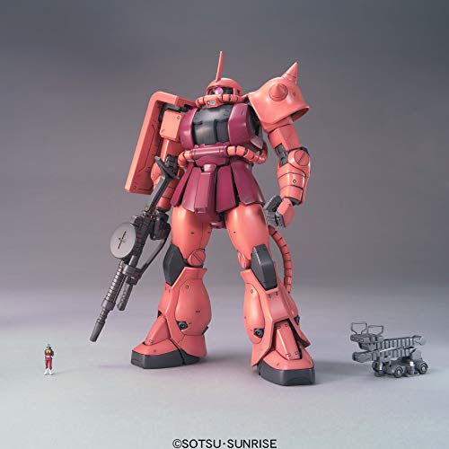 MG Mobile Suit Gundam MS-06S Char Exclusive Zaku Ver. 2.0, 1/100 Scale, Color-coded Plastic Model