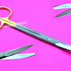 New German Premium Quality 1 EA Surgical Operating Medical Mayo Scissors Curved 6.75 inches CYNAMED