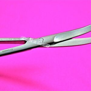 New German Premium Quality 1 EA Surgical Operating Medical Mayo Scissors Curved 6.75 inches CYNAMED