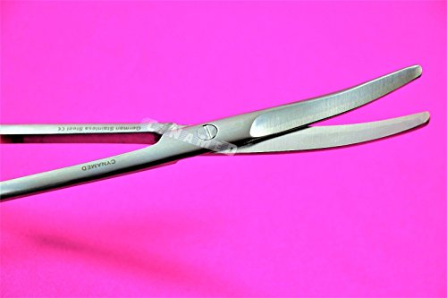 New German Premium Quality 1 EA Surgical Operating Medical Mayo Scissors Curved 6.75 inches CYNAMED