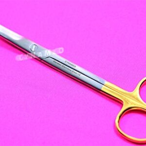 New German Premium Quality 1 EA Surgical Operating Medical Mayo Scissors Curved 6.75 inches CYNAMED