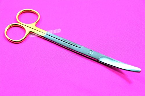 New German Premium Quality 1 EA Surgical Operating Medical Mayo Scissors Curved 6.75 inches CYNAMED