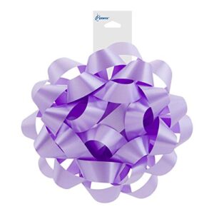 berwick offray 6” diameter large gift bow, purple lavender