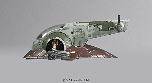 Bandai Hobby - Star Wars - Boba Fett's Starship, Bandai Star Wars 1/144 Plastic Model Kit