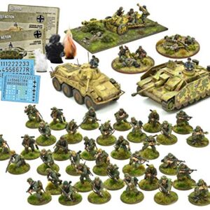 Bolt Action German Grenadiers Starter Army 1:56 WWII Military Wargaming Plastic Model Kits