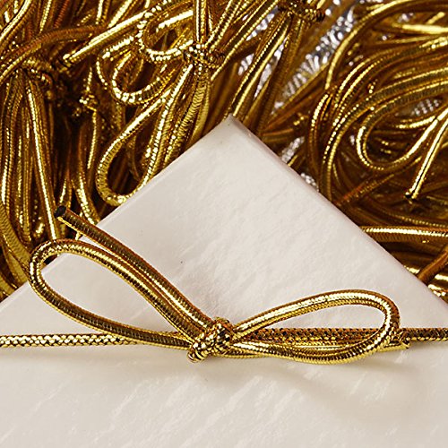 22" GOLD STRETCH LOOPS (PACKAGE)