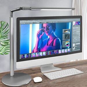 desk lamps for home office,computer screen light, computer monitor lamp, screen monitor light for eye caring, e-reading led task lamp, suitable for 24-32 inch monitors