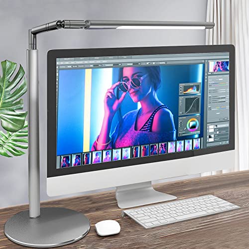 Desk Lamps for Home Office,Computer Screen Light, Computer Monitor Lamp, Screen Monitor Light for Eye Caring, e-Reading LED Task Lamp, Suitable for 24-32 inch Monitors