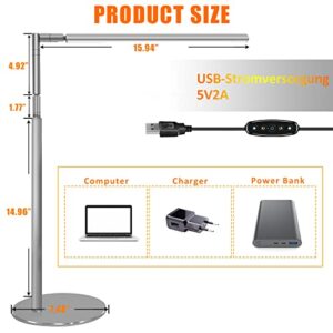 Desk Lamps for Home Office,Computer Screen Light, Computer Monitor Lamp, Screen Monitor Light for Eye Caring, e-Reading LED Task Lamp, Suitable for 24-32 inch Monitors